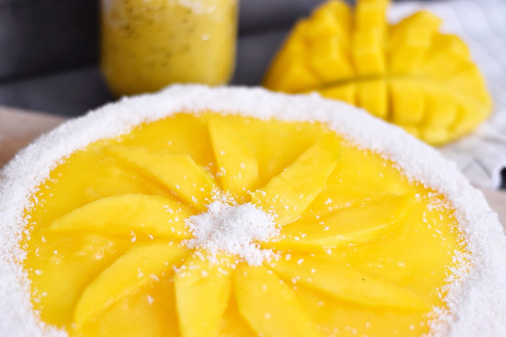 Mango-Maracuja-Cheesecake mit Kokos - HelloMaike